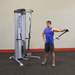 Body Solid Pro Clubline Series Pcl 2 Cable Column - S2Cc Fitness