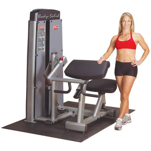 Body Solid Pro Dual Bicep/Tricep Freestanding Machine - Dbtcsf Exercise Equipment