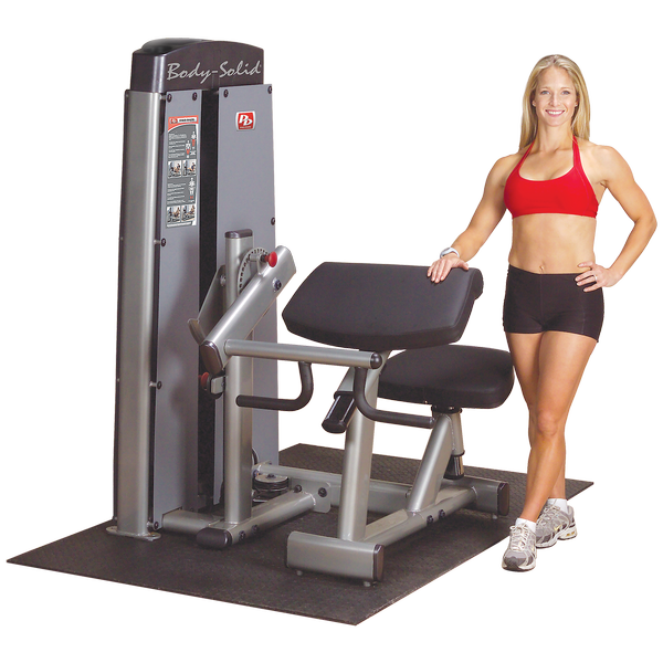 Body Solid Pro Dual Bicep/Tricep Freestanding Machine - Dbtcsf Exercise Equipment