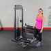 Body Solid Pro Select Ab And Back Selectorized 210Lb Stack - Gcab-Stk Fitness