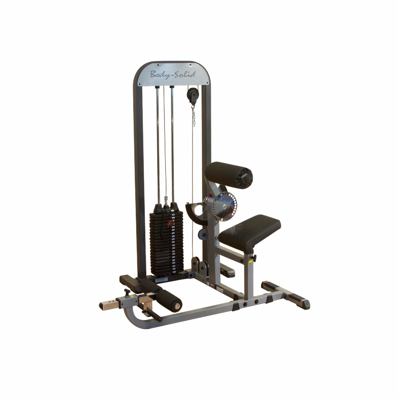 Body Solid Pro Select AB And Back Selectorized, 210LB Stack - GCAB-STK ...