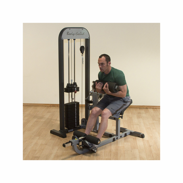 Body Solid Pro Select Ab And Back Selectorized 210Lb Stack - Gcab-Stk Fitness