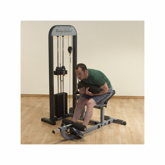 Body Solid Pro Select Ab And Back Selectorized 210Lb Stack - Gcab-Stk Fitness