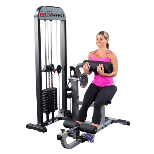 Body Solid Pro Select Ab And Back Selectorized Machine 310Lb. Stack - Gcab-Stk/3 Fitness