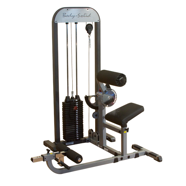 Body Solid Pro Select Ab And Back Selectorized Machine 310Lb. Stack - Gcab-Stk/3 Fitness