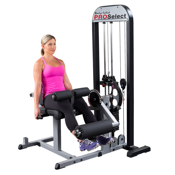 Body Solid Pro Select Leg Extension Curl Machine - Gcec-Stk Fitness