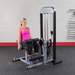 Body Solid Pro Select Leg Extension Curl Machine - Gcec-Stk Fitness