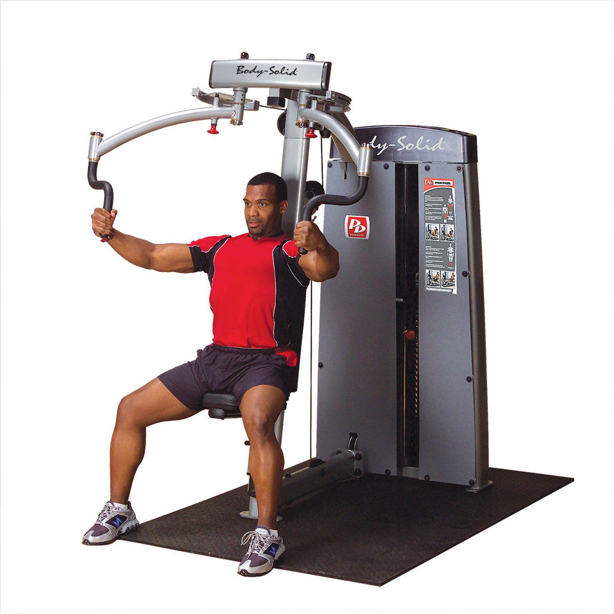 Body Solid ProDual Pec Rear Delt Machine with No Weight — Peak Flow Fitness