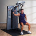 Body Solid Produal Pec Rear Delt Machine With No Weight Stack - Dpecf Exercise Equipment