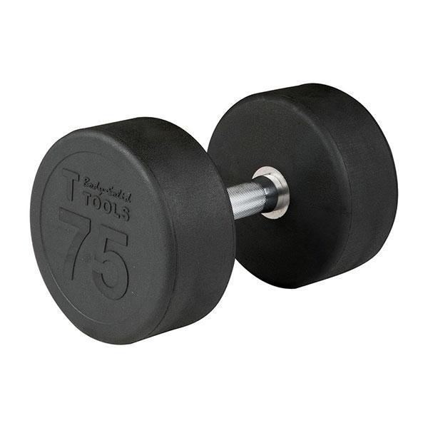 Body Solid Round Rubber Dumbbells 5-100 lbs - SDP