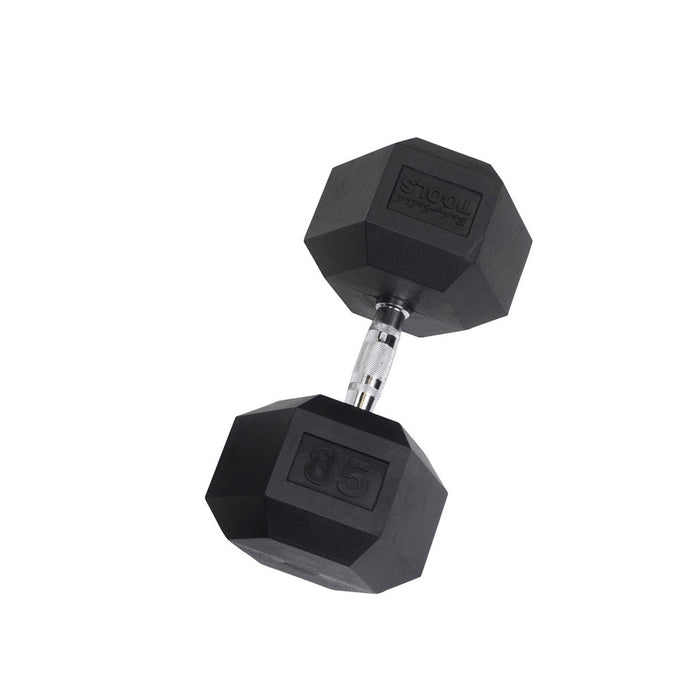 Body Solid Rubber Coated Hex Dumbbells 3-120 lbs. - SDR