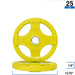 Body Solid Rubber Grip Colored Olympic Plate Set — alternate view