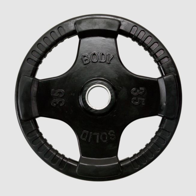 Body Solid Rubber Grip Olympic Plate 355lbs Weight Set - ORST355