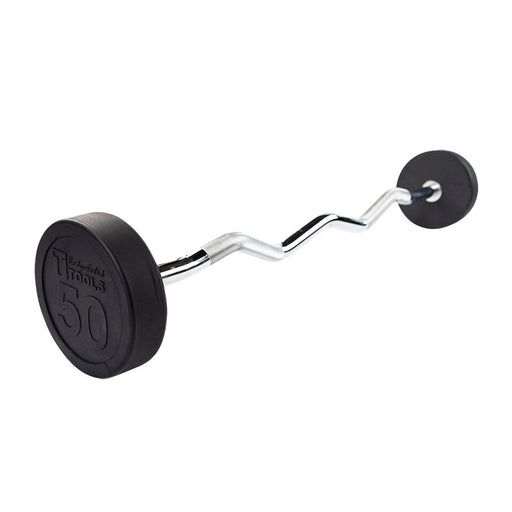 Body Solid Tools Fixed Barbell Size Ez Curl Barbells From 20 To 110 Lb. Sbz 50