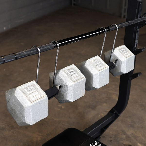 Body Solid Tools Pairs of Dumbbell Spotter Hooks - BSTDH