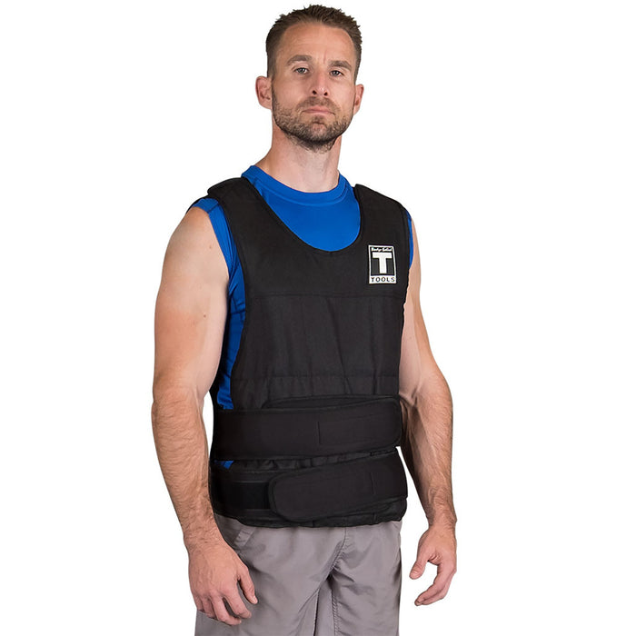 Body Solid Tools Premium Weighted Vest 20 lb. - BSTWVP20