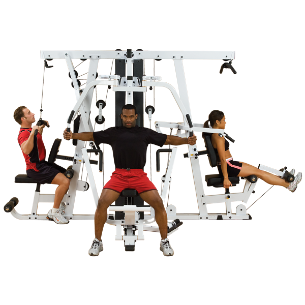 Body Solid Ultimate Triple Stack Gym - Exm4000S Home