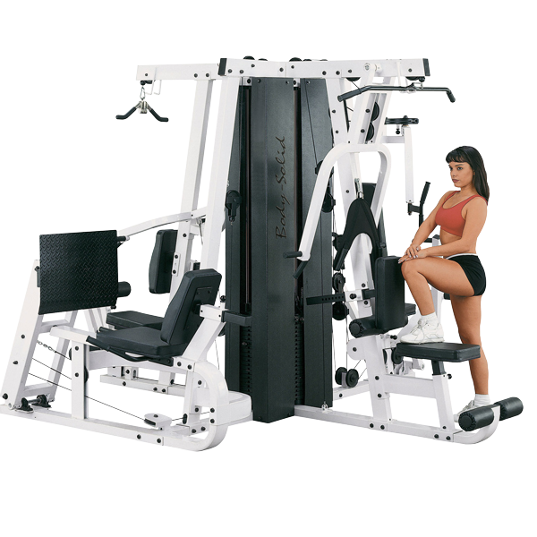 Body Solid Ultimate Triple Stack Gym - Exm4000S Home