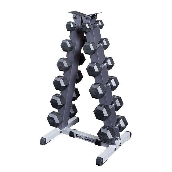 Body Solid Vertical 6 Pair Dumbbell Rack - GDR44