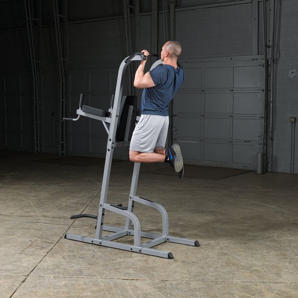 Body Solid Vertical Knee Raise Dip & Pull Up Station - GVKR82