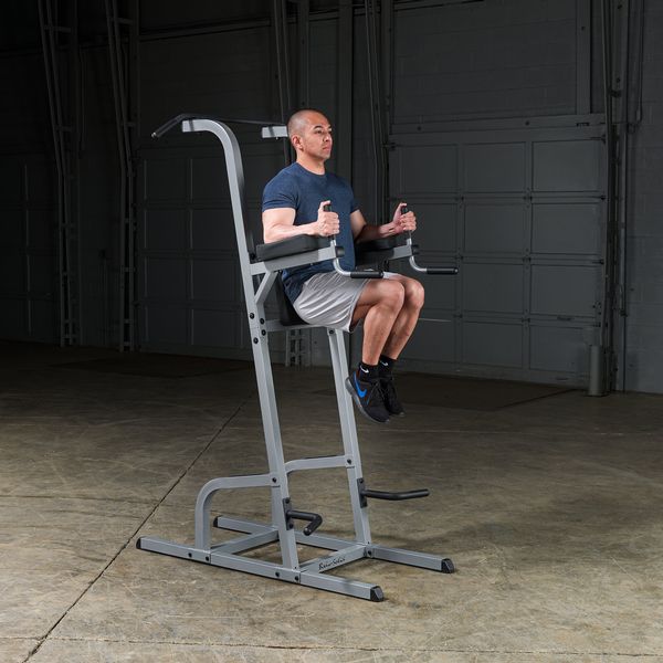 Body Solid Vertical Knee Raise Dip & Pull Up Station - GVKR82