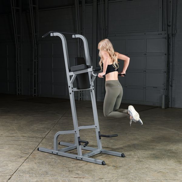 Body Solid Vertical Knee Raise Dip & Pull Up Station - GVKR82