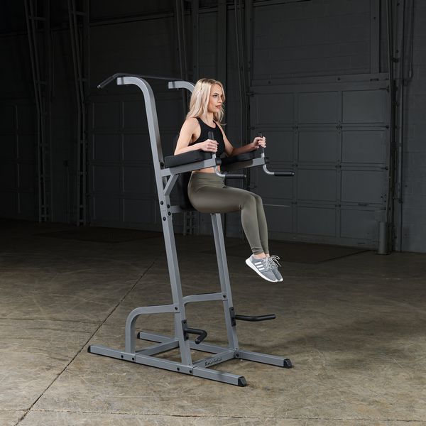 Body Solid Vertical Knee Raise Dip & Pull Up Station - GVKR82