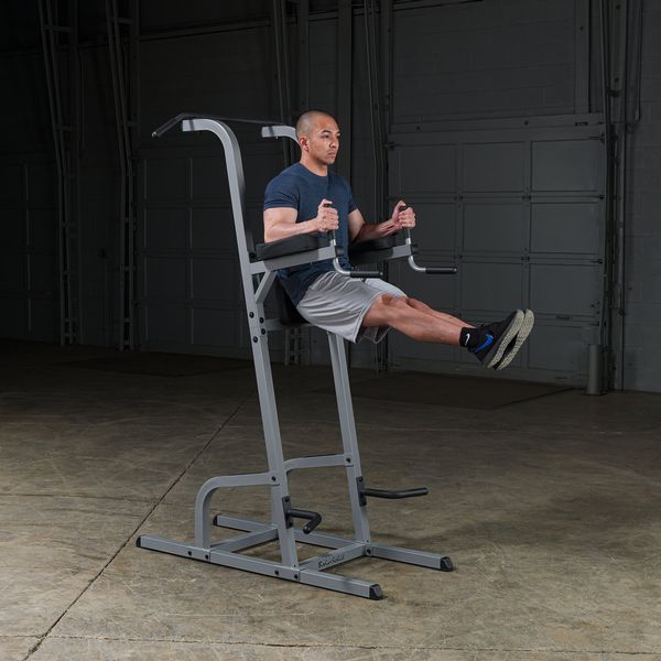 Body Solid Vertical Knee Raise Dip & Pull Up Station - GVKR82