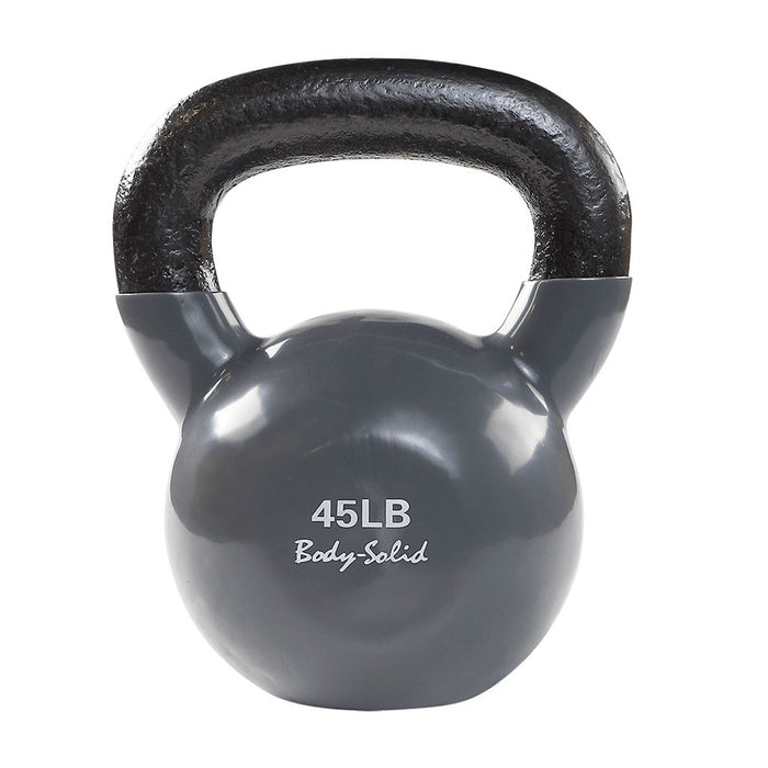 Body Solid Vinyl Dipped Kettlebells and Sets, from 5 to 50 lb. - KBV