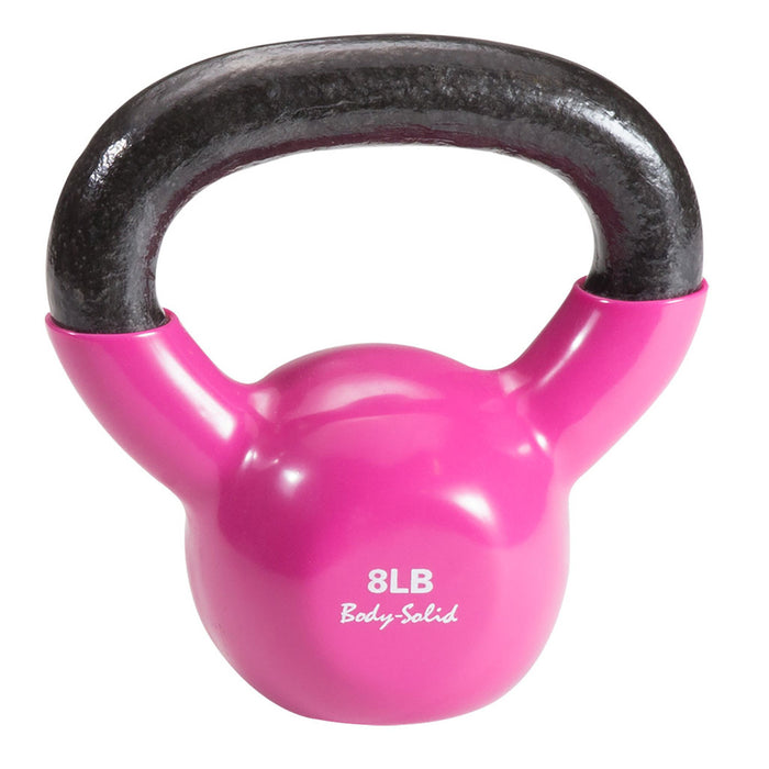 Body Solid Vinyl Dipped Kettlebells and Sets, from 5 to 50 lb. - KBV