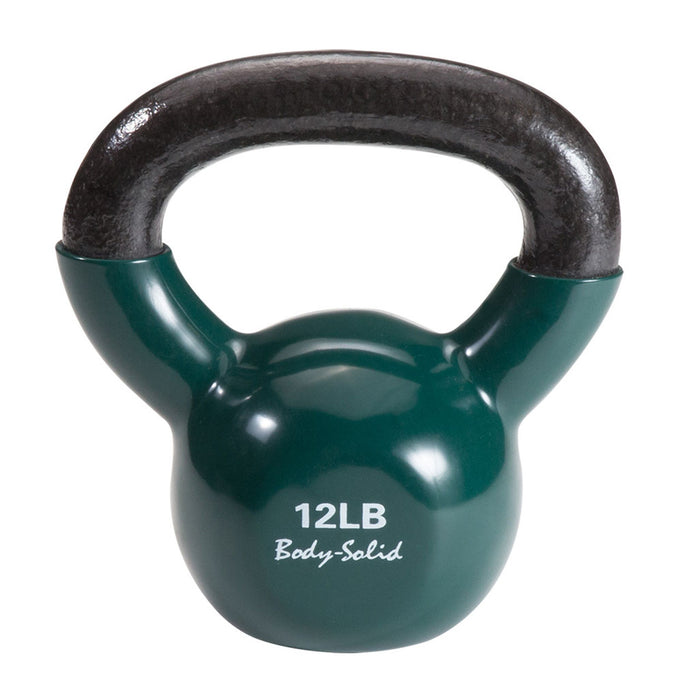 Body Solid Vinyl Dipped Kettlebells and Sets, from 5 to 50 lb. - KBV