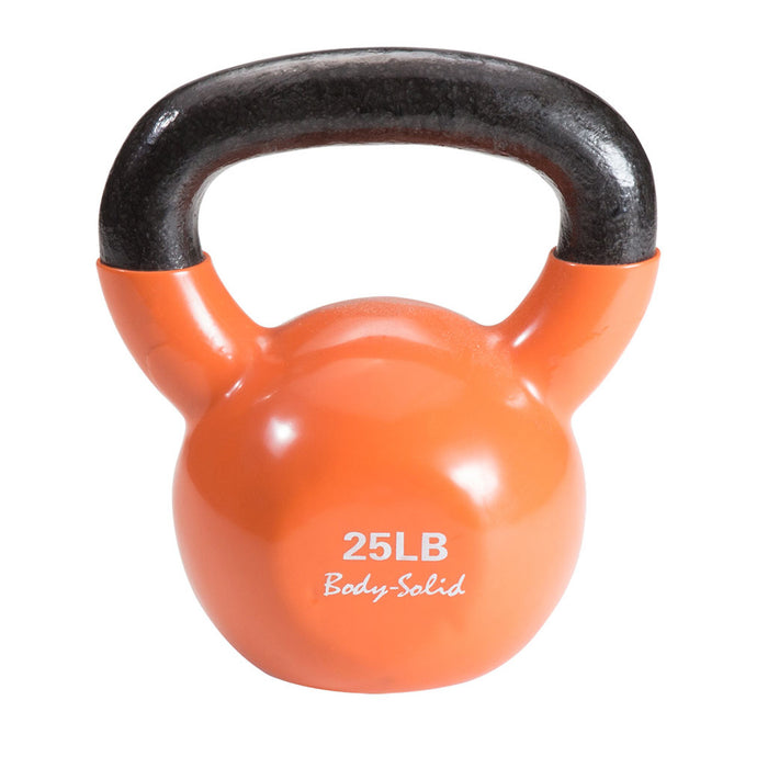 Body Solid Vinyl Dipped Kettlebells and Sets, from 5 to 50 lb. - KBV