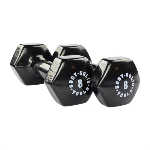 Body Solid Vinyl Dumbbell 1-10lbs. Set - BSTVDS110