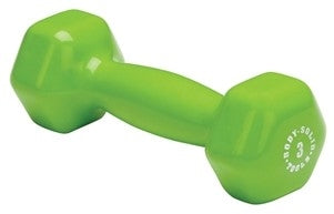 Body Solid Vinyl Dumbbells 1-15 lb. - BSTVD