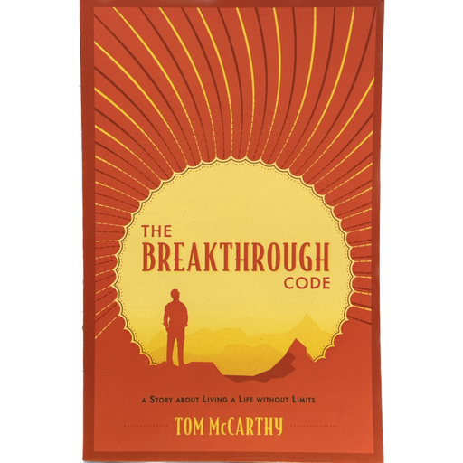 The Breakthrough Code by Tom McCarthy book cover