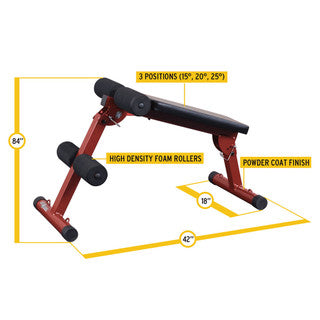 Body Solid Best Fitness Ab Board - BFAB10B — additional view 11