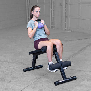 Body Solid Best Fitness Ab Board - BFAB10B — full setup angle