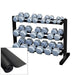 Body Solid Best Fitness Dumbbell Rack - BFDR10B — front view