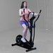 Body Solid Best Fitness Cross Trainer Elliptical - BFCT1B — console and display