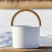 KOLO Bucket 2 Sauna Bucket with Curved Handle, Bamboo/Aluminum - image 4
