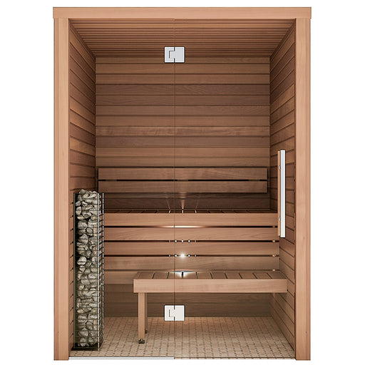 Auroom Cala Glass DIY, Thermo-Aspen, Indoor Sauna Kit, Up to 4 Persons - image 2