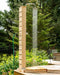 Dundalk Premium White Cedar Outdoor Sierra Pillar Shower CTC105 - PrimeFair