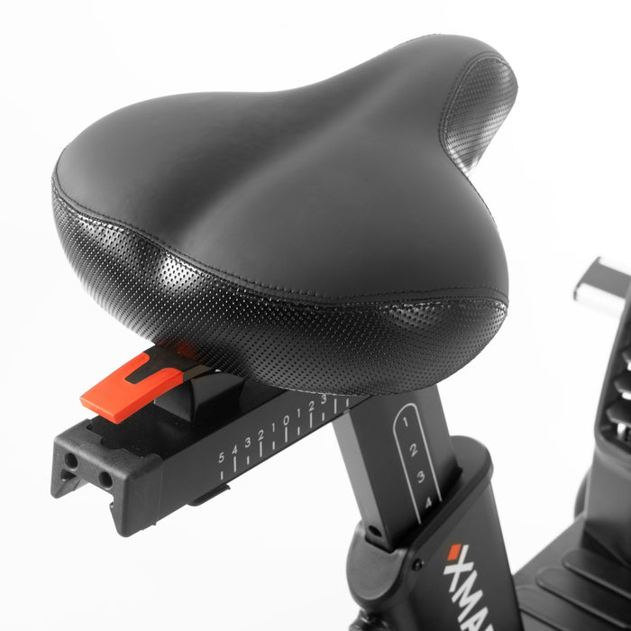 XMARK CAT 5 Hurricane Commercial Air Bike — belt and deck