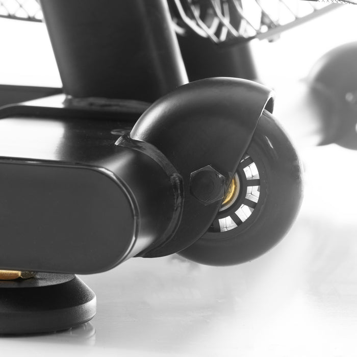 XMARK CAT 5 Hurricane Commercial Air Bike — flywheel detail