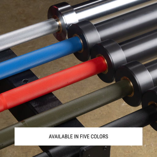 XMARK Catahoula IWF Men’s Training Bar, 190,000 PSI, 28mm Grip, US Cerakote — weight load capacity