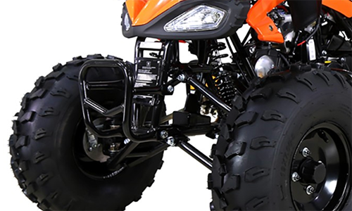 Tao Motor Cheetah G125 Race Style, 107cc Sport Model Ultra Quad - Fully Automatic with Reverse - 19" Tires. CA Legal
