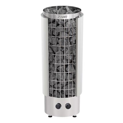 Harvia Cilindro PC80 8kW Sauna Heater with Built-In Controls — exterior view