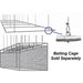 Cimarron Suspended Batting Cage Frames 55X12