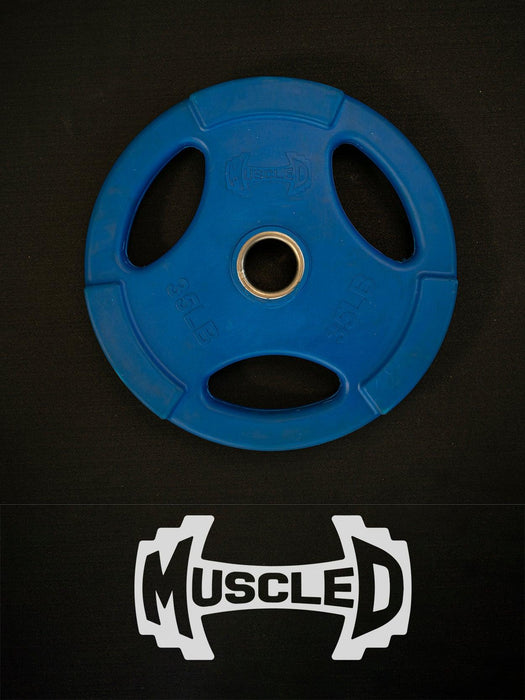 Muscle D Fitness RUBBER COATED COLORED OLYMPIC PLATES: Rubber Plates, per Pair - Muscle D Fitness -... — adjustment mechanism