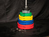 Muscle D Fitness RUBBER COATED COLORED OLYMPIC PLATES: Rubber Plates, per Pair - Muscle D Fitness - We... — additional view 12